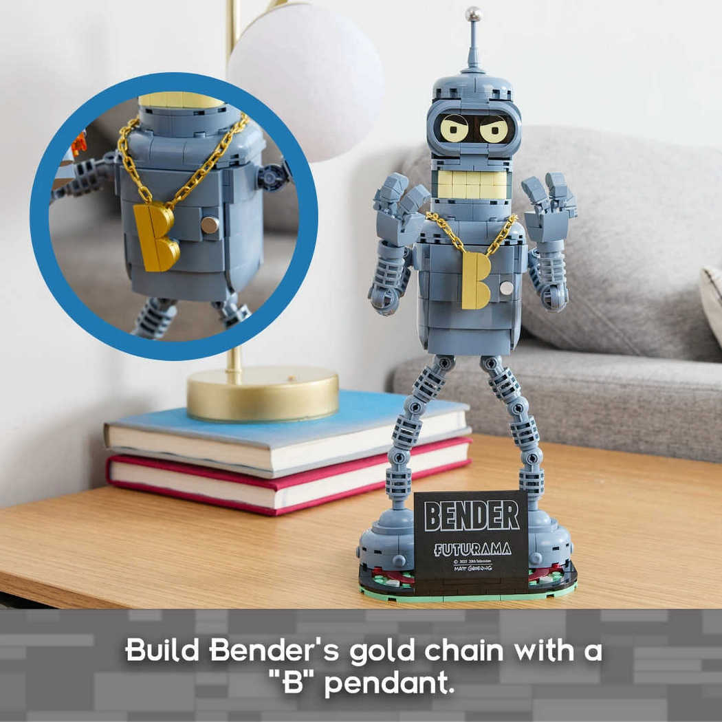 Futurama: Bender<br><h6>Building Set</h6> - Image 13