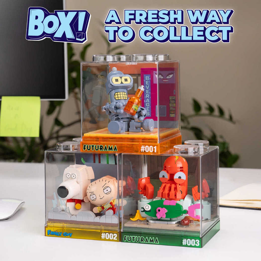Futurama: Dr. Zoidberg Box!<br><h6>Collectible Building Set & Display Case</h6> - Image 11