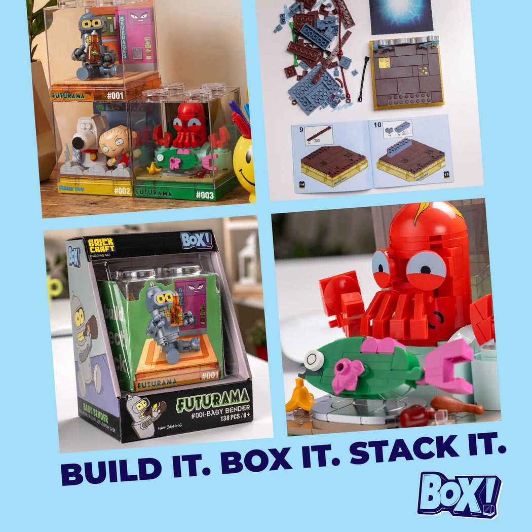 Futurama: Dr. Zoidberg Box!<br><h6>Collectible Building Set & Display Case</h6> - Image 12