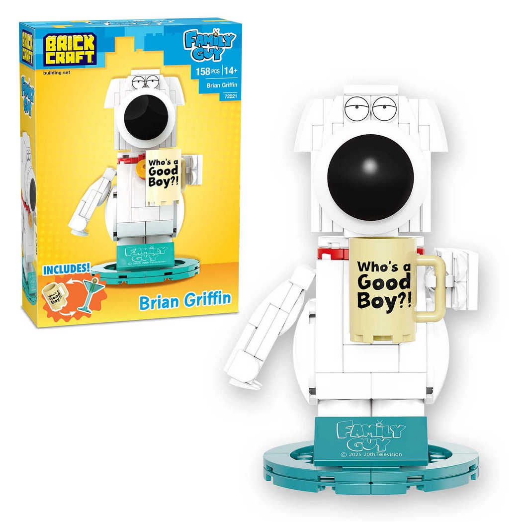 Family Guy: Brian Griffin<br><h6>Building Set</h6> - Image 3