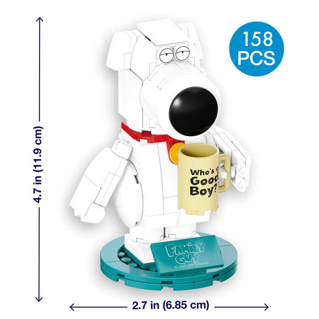 Family Guy: Brian Griffin<br><h6>Building Set</h6> - Image 5
