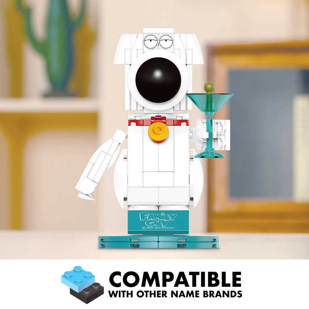 Family Guy: Brian Griffin<br><h6>Building Set</h6> - Image 8