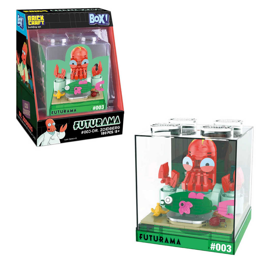 Futurama: Dr. Zoidberg Box!<br><h6>Collectible Building Set & Display Case</h6> - Image 3