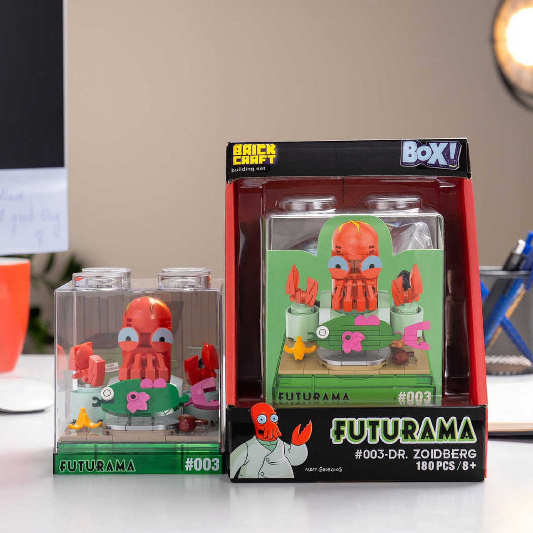 Futurama: Dr. Zoidberg Box!<br><h6>Collectible Building Set & Display Case</h6> - Image 5