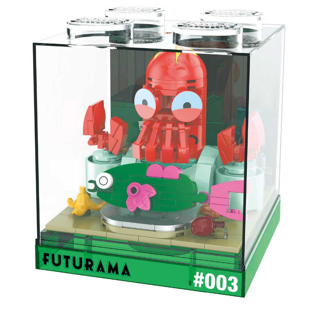 Futurama: Dr. Zoidberg Box!<br><h6>Collectible Building Set & Display Case</h6> - Image 4