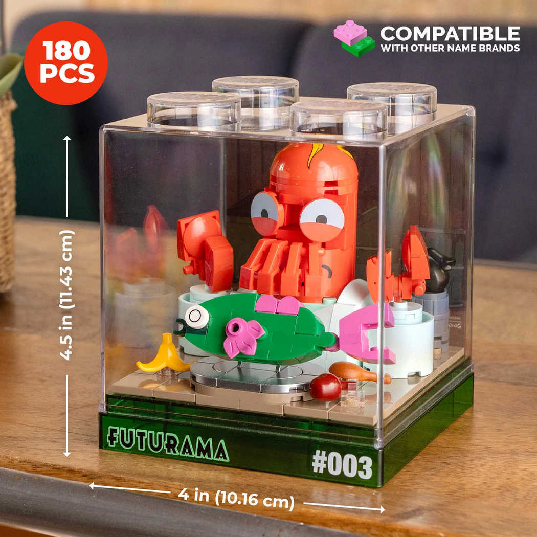 Futurama: Dr. Zoidberg Box!<br><h6>Collectible Building Set & Display Case</h6> - Image 6