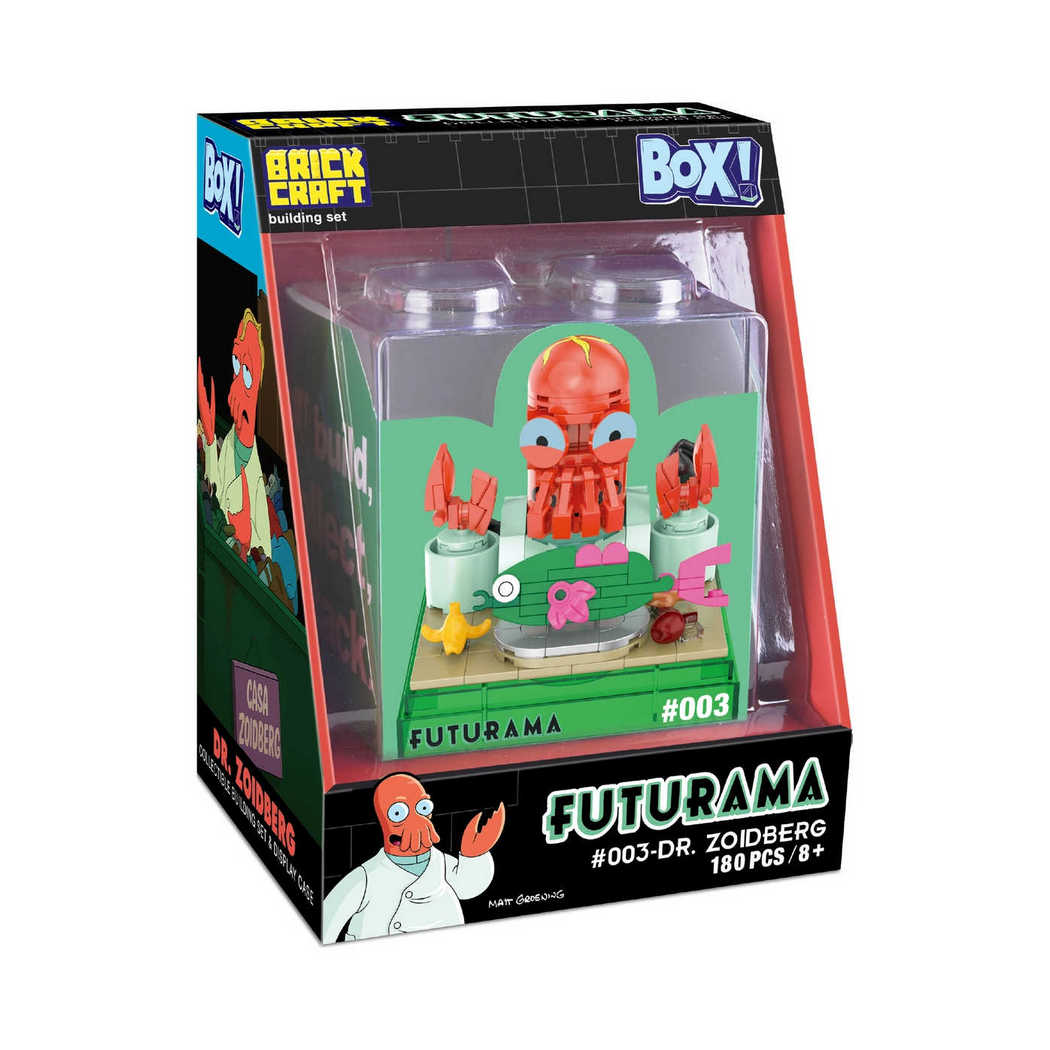 Futurama: Dr. Zoidberg Box!<br><h6>Collectible Building Set & Display Case</h6>